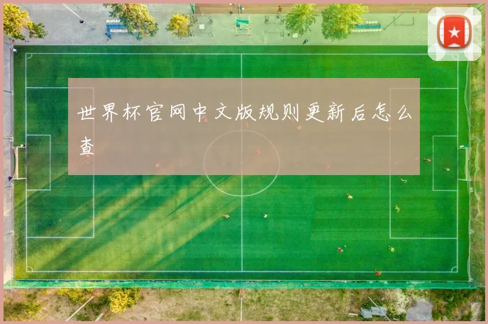 世界杯官网中文版规则更新后怎么查